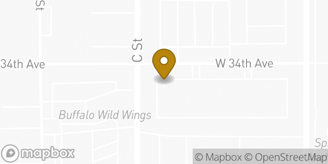 Map showing the location of The UPS Store in Anchorage, AK 99503