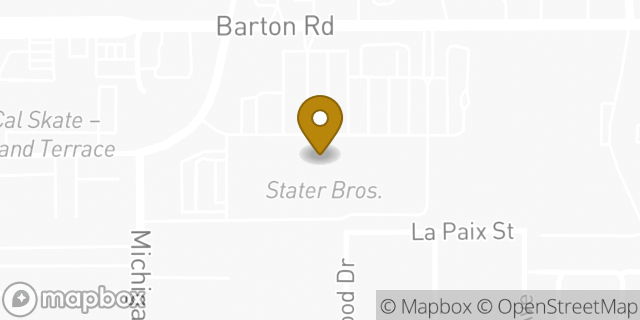 Map showing the location of Coinme in Grand Terrace, CA 92313