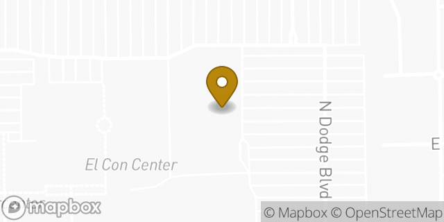 Map showing the location of The Home Depot in Tucson, AZ 85716