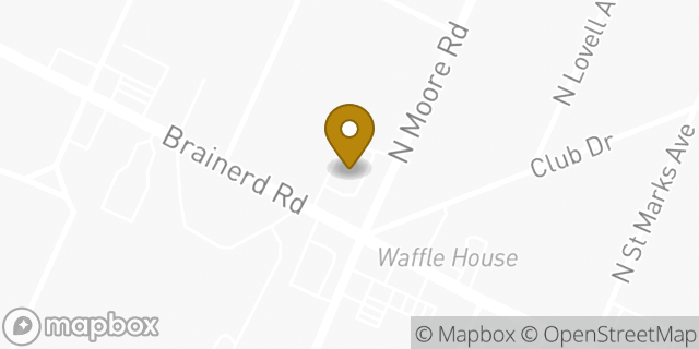 Map showing the location of McDonald's in Chattanooga, TN 37411
