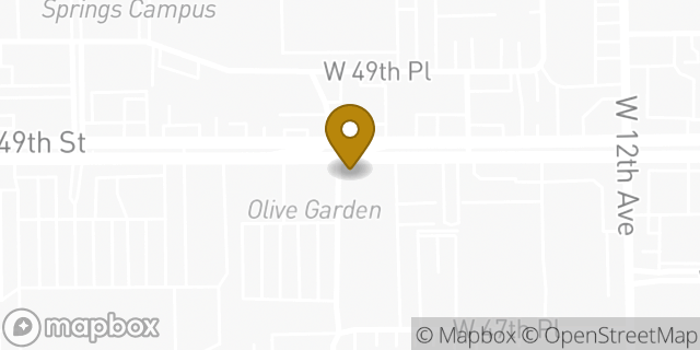 Map showing the location of CubeSmart Self Storage in Hialeah, FL 33012