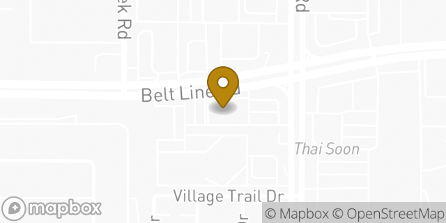 Map showing the location of ATM Walgreens in Dallas, TX 75254