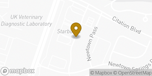 Map showing the location of The UPS Store in Lexington, KY 40511