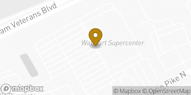Map showing the location of Walmart in Madison, TN 37115