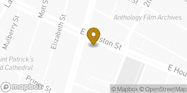 Map showing the location of Whole Foods Market in New York, NY 10002