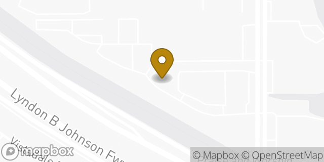 Map showing the location of American Legion Post 53 in Dallas, TX 75238