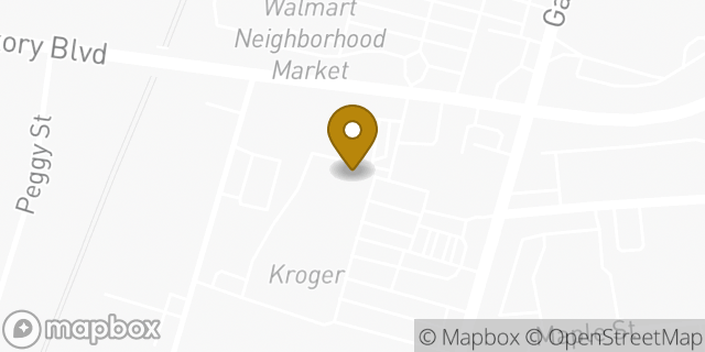 Map showing the location of Papa John's Pizza in Madison, TN 37115