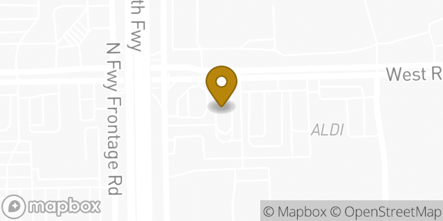 Map showing the location of McDonald's in Houston, TX 77037