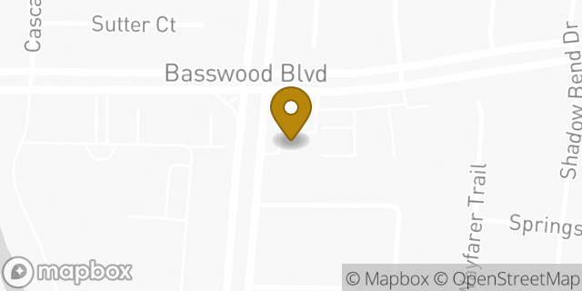 Map showing the location of Amazon Locker - Goodie in Fort Worth, TX 76137