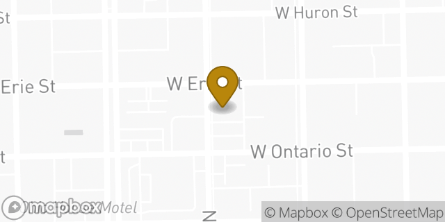 Map showing the location of Walgreens in Chicago, IL 60654
