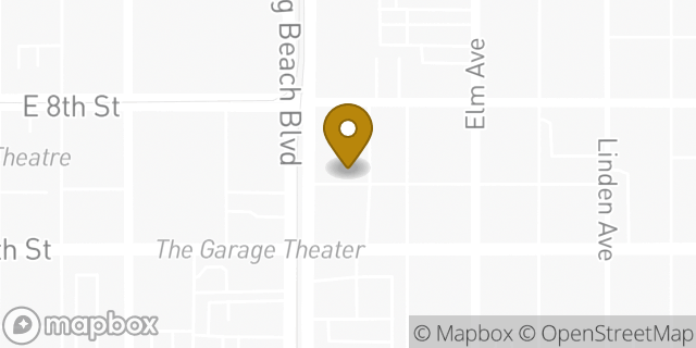 Map showing the location of Community in Long Beach, CA 90813