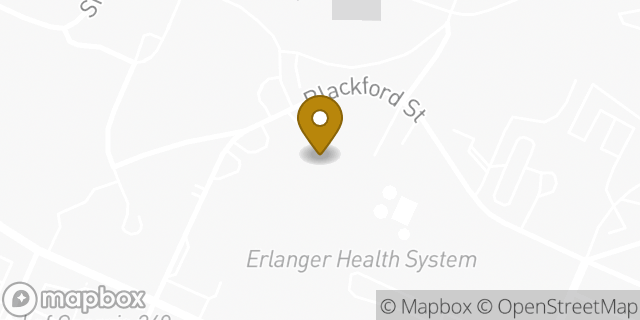 Map showing the location of Subway in Chattanooga, TN 37403
