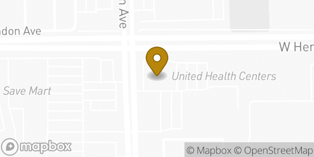 Map showing the location of CVS Pharmacy in Fresno, CA 93722