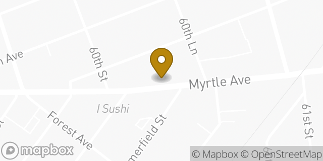 Map showing the location of Amazon Locker - Linley in Ridgewood, NY 11385