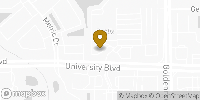Map showing the location of Chase Bank in Winter Park, FL 32792