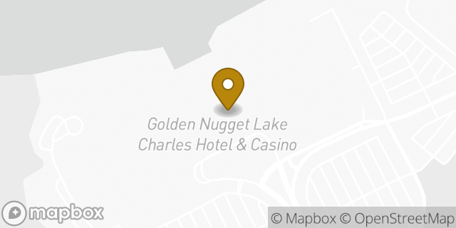 Map showing the location of Starbucks Coffee Company in Lake Charles, LA 70601