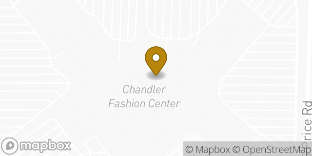 Map showing the location of Athleta in Chandler, AZ 85226