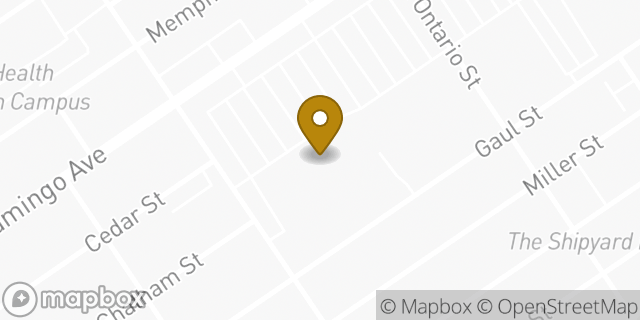 Map showing the location of Planet Fitness in Philadelphia, PA 19134