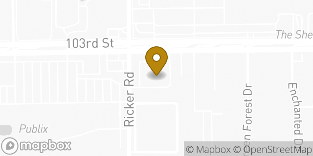 Map showing the location of ATM Walgreens in Jacksonville, FL
