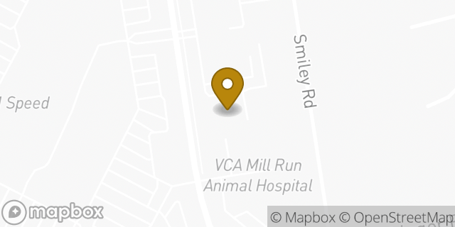 Map showing the location of Ridge Mill KinderCare in Hilliard, OH 43026