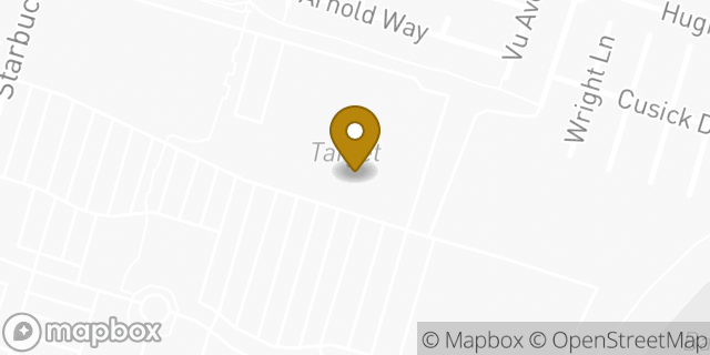Map showing the location of Starbucks in Fullerton, CA 92833
