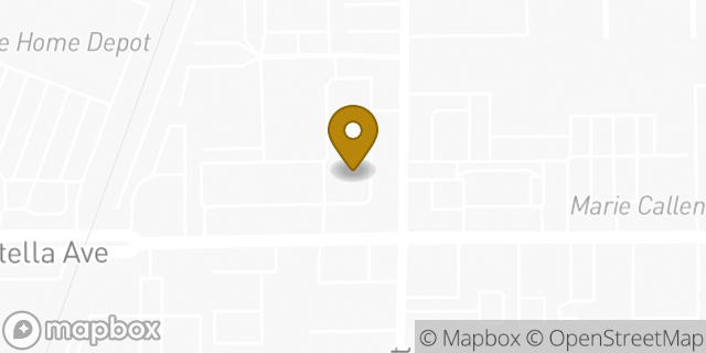 Map showing the location of AutoZone in Orange, CA 92867