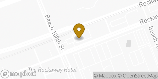 Map showing the location of Walgreens in Rockaway Park, NY 11694