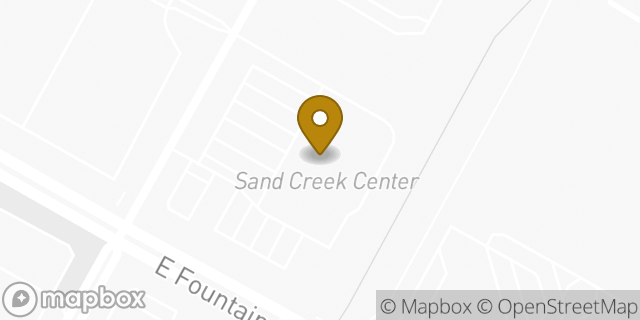 Map showing the location of Safeway in Colorado Springs, CO 80916