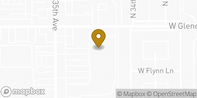 Map showing the location of Subway in Phoenix, AZ 85051