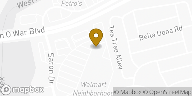 Map showing the location of Subway in Lexington, KY 40515