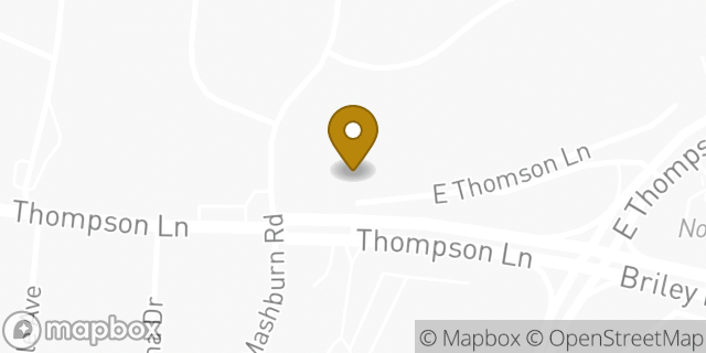 Map showing the location of ATM Mapco in Nashville, TN 37211