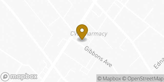 Map showing the location of Dunkin' in Baltimore, MD 21214