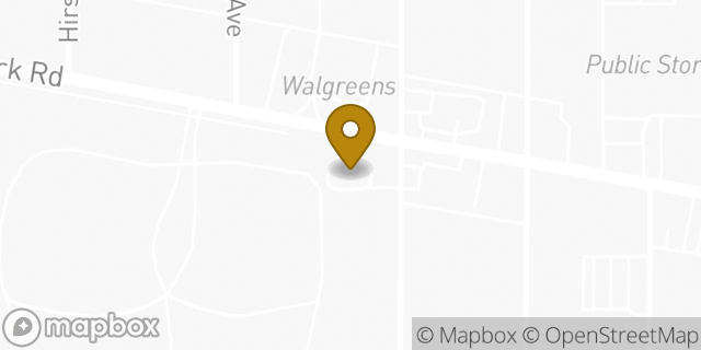 Map showing the location of Starbucks in Schiller Park, IL 60176