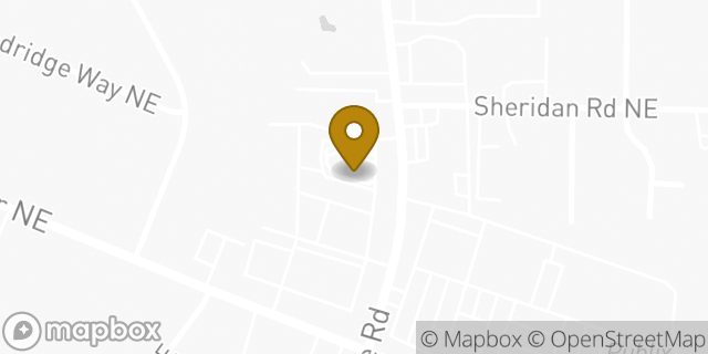 Map showing the location of McDonald's in Atlanta, GA 30324
