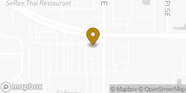 Map showing the location of Starbucks in Kent, WA 98030