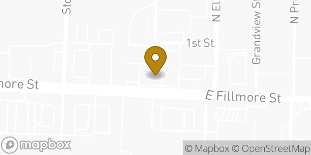 Map showing the location of EZPAWN in Colorado Springs, CO 80907