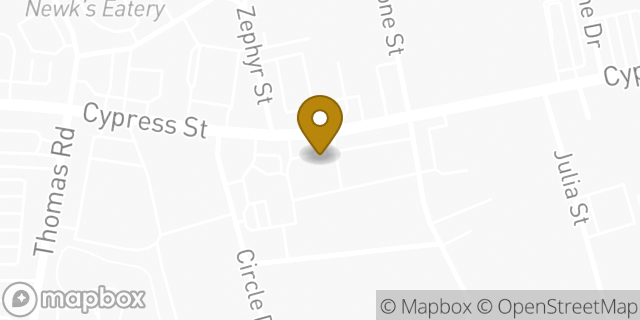 Map showing the location of The UPS Store in West Monroe, LA 71291