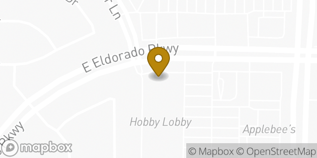 Map showing the location of Baskin-Robbins in Little Elm, TX 75068