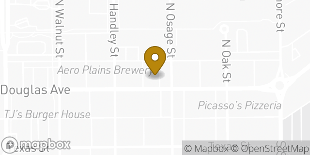Map showing the location of The UPS Store in Wichita, KS 67203