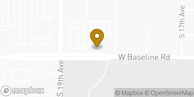 Map showing the location of Chipotle Mexican Grill in Phoenix, AZ 85041