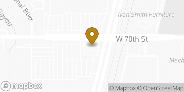 Map showing the location of McDonald's in Shreveport, LA 71108