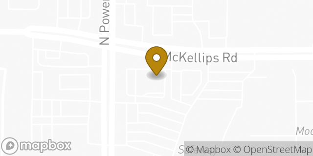 Map showing the location of ATM Walgreens in Mesa, AZ 85205