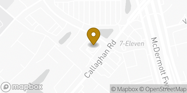 Map showing the location of Starbucks in San Antonio, TX 78229