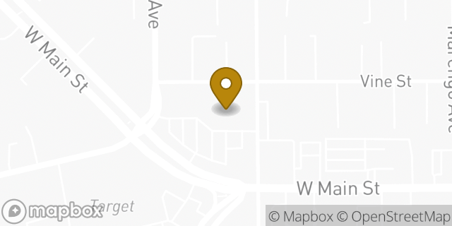 Map showing the location of Aldi in Alhambra, CA 91801