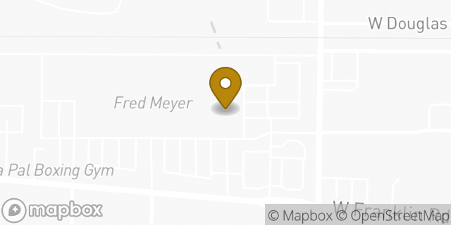 Map showing the location of Fred Meyer in Boise, ID 83705
