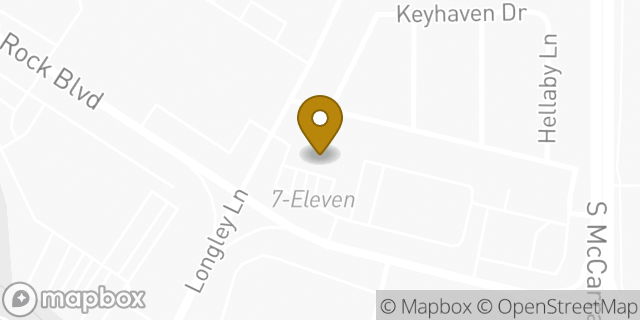 Map showing the location of 7-Eleven in Reno, NV 89502