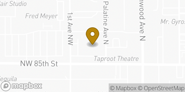 Map showing the location of ATM CVS in Seattle, WA