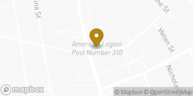 Map showing the location of John H Gertz American Legion Post 310 in Little Ferry, NJ 07643