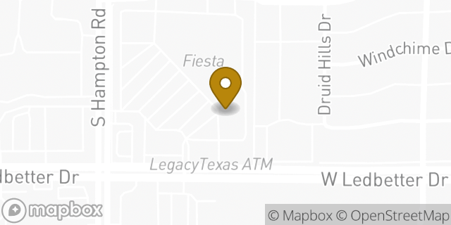 Map showing the location of Subway in Dallas, TX 75224