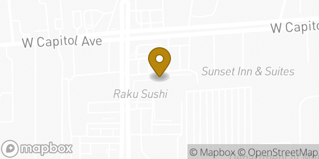 Map showing the location of Subway in West Sacramento, CA 95691